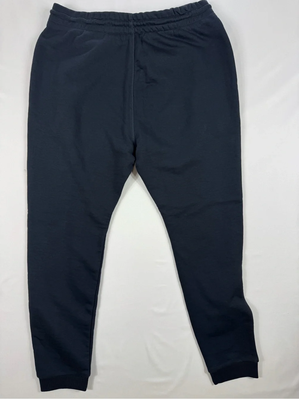Reebok Black Jogger Pants with White Logo